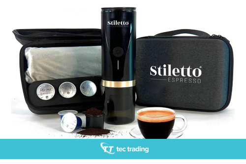 Stiletto Espresso - Cafetera Portátil