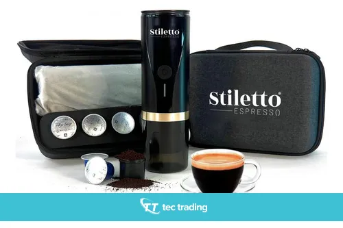 Stiletto Espresso – Cafetera Portátil