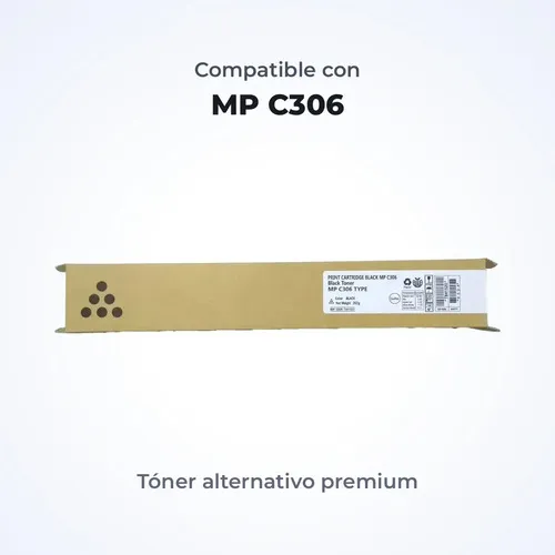 D_661898-MLA116668184758_092026-O Tóner Alternativo para Ricoh MPC 306 Premium