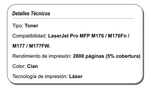 D_676182-MLA69532728970_052023-O.jpg Toner Alternativo 204a Para Hp Pro M180n