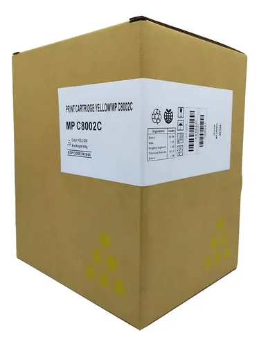Tóner Alternativo para Ricoh MP C 6502 8002 Premium Amarillo