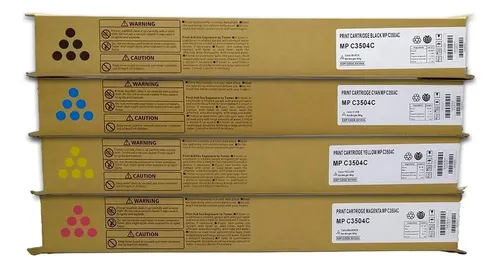 Kit Toner Alternativo Top Sinergi Mp C 3003 / 3004 Premium Cmyk