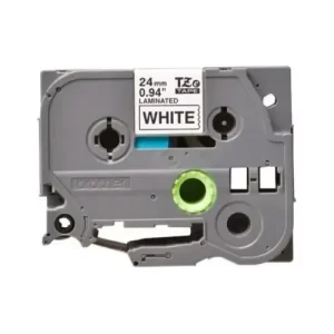 Cinta Rotuladora  Brother Tze-251 24mm Negro S/ Blanco