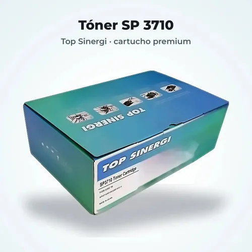D_676878-MLA118216106360_102026-O Tóner Top Sinergi para Ricoh SP 3710 / P311 / M320